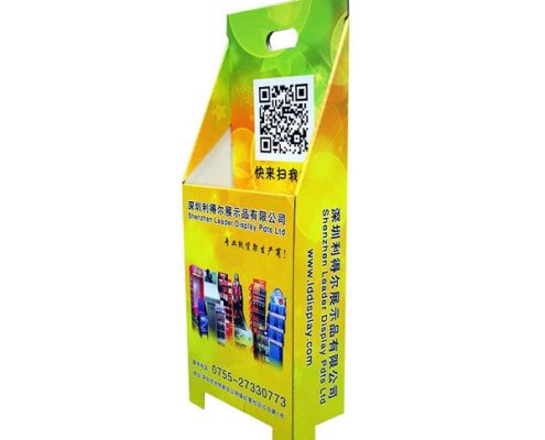 exhibition cardboard trolley case