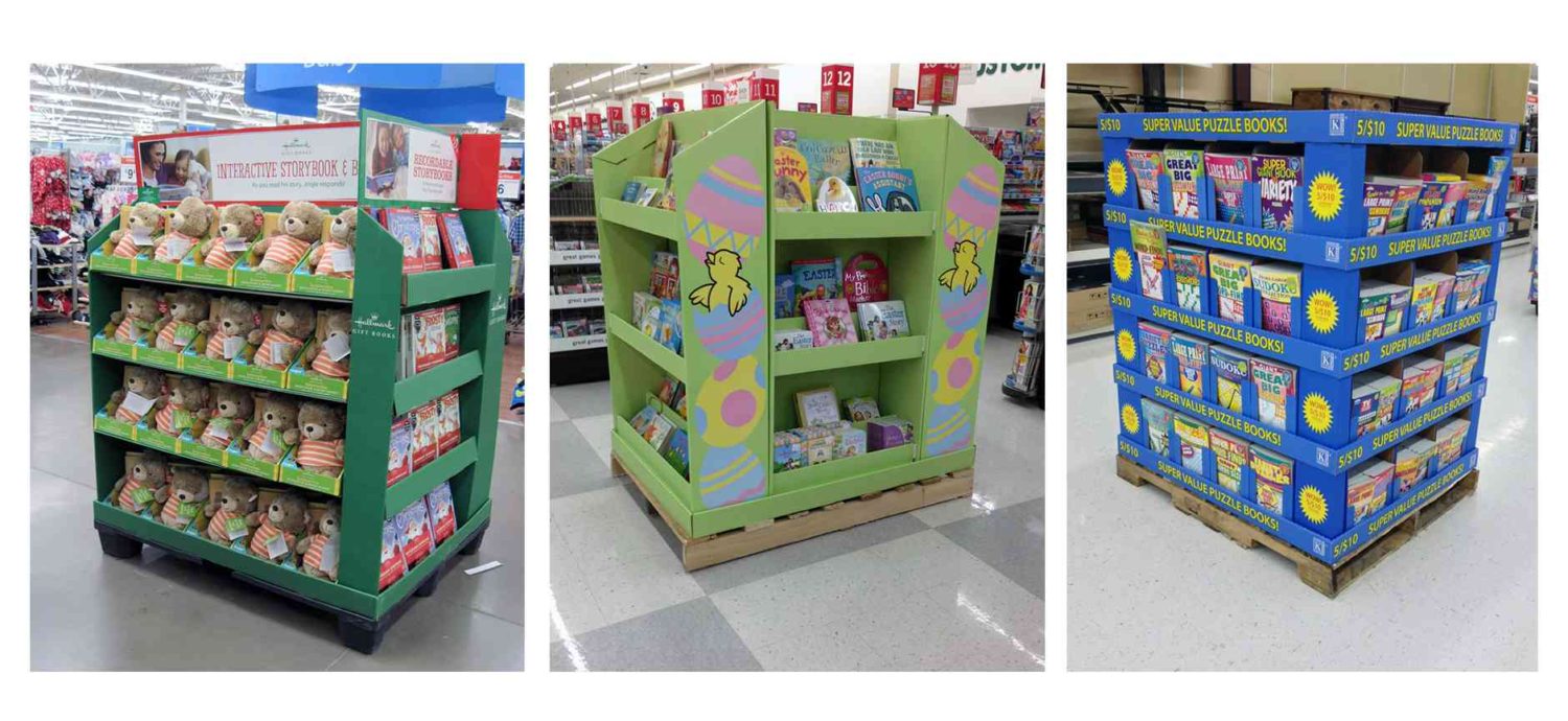 Supermarket Corrugated Cardboard Pallet Display - lddisplay