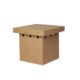 custom cardboard table paper furniture