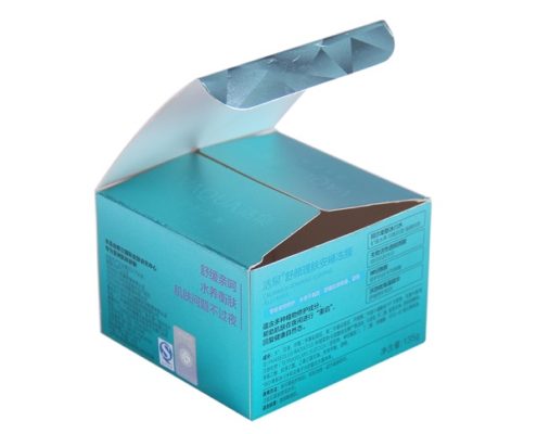 custom face cream packaging paper packing box