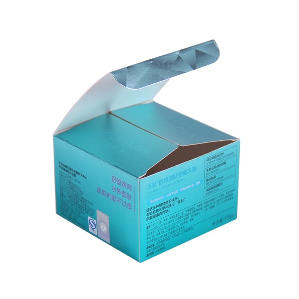 custom face cream packaging paper packing box