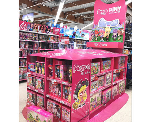 supermarket children toy display stand