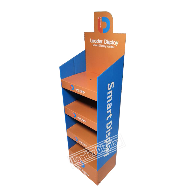 custom tiered retail display stand